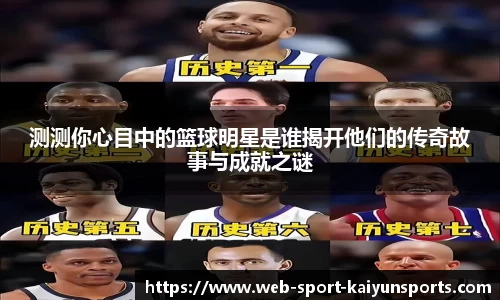 测测你心目中的篮球明星是谁揭开他们的传奇故事与成就之谜